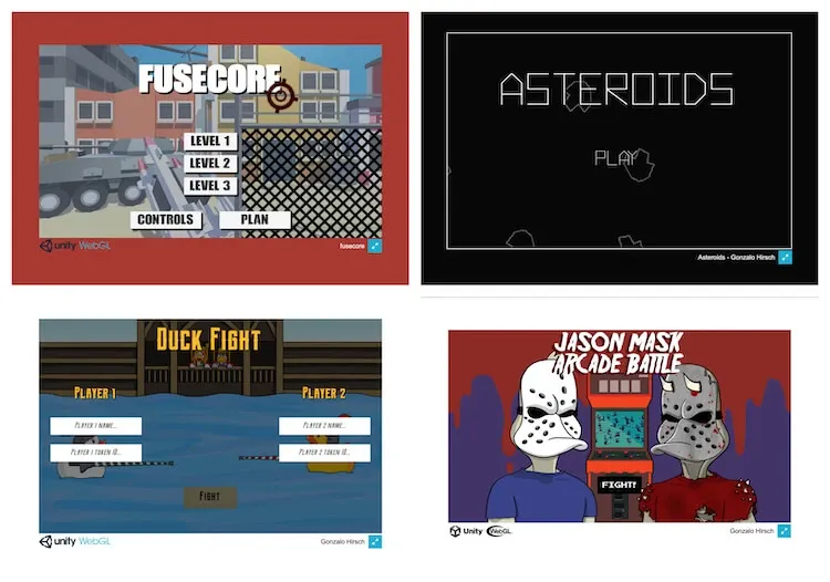 Multiple games.