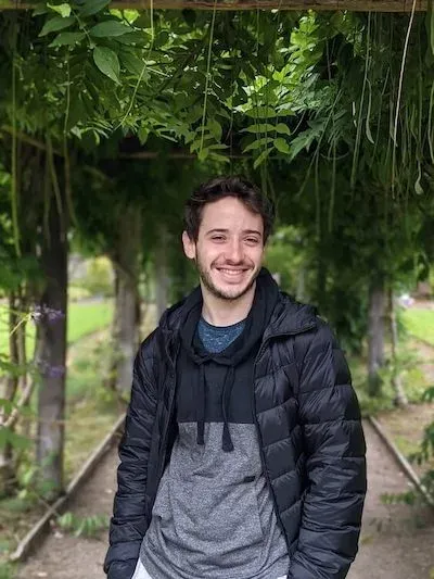 Gonzalo on a park.